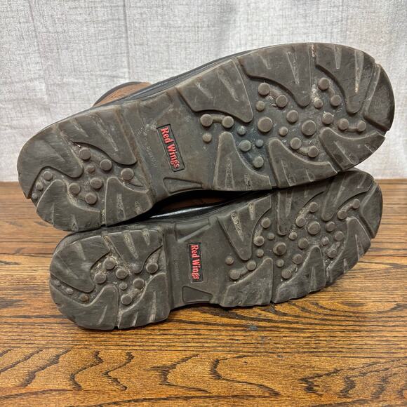 Red Wing King Toe 2240 Men’s Work Boots 10.5 E2 Brown Leather Safety Toe EH WP - Picture 5 of 8